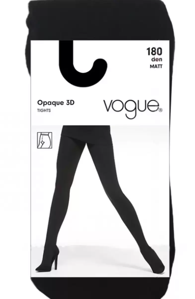 VOGUE OPAQUE 180 3D, колготки женские (изображение 1)