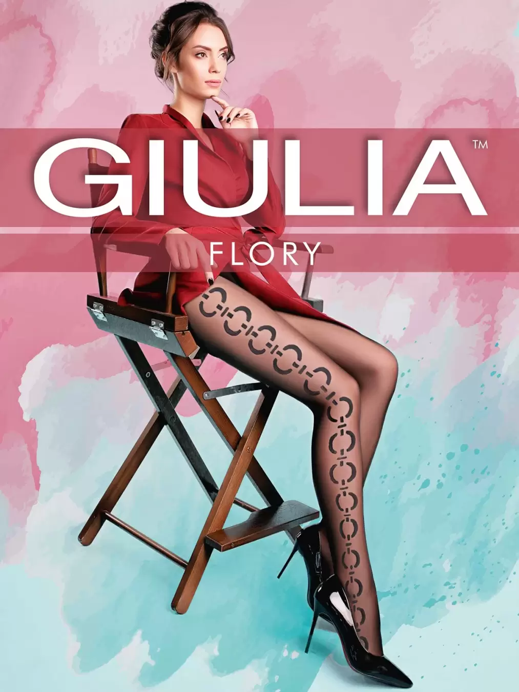 Giulia FLORY 17, фантазийные колготки (изображение 1)