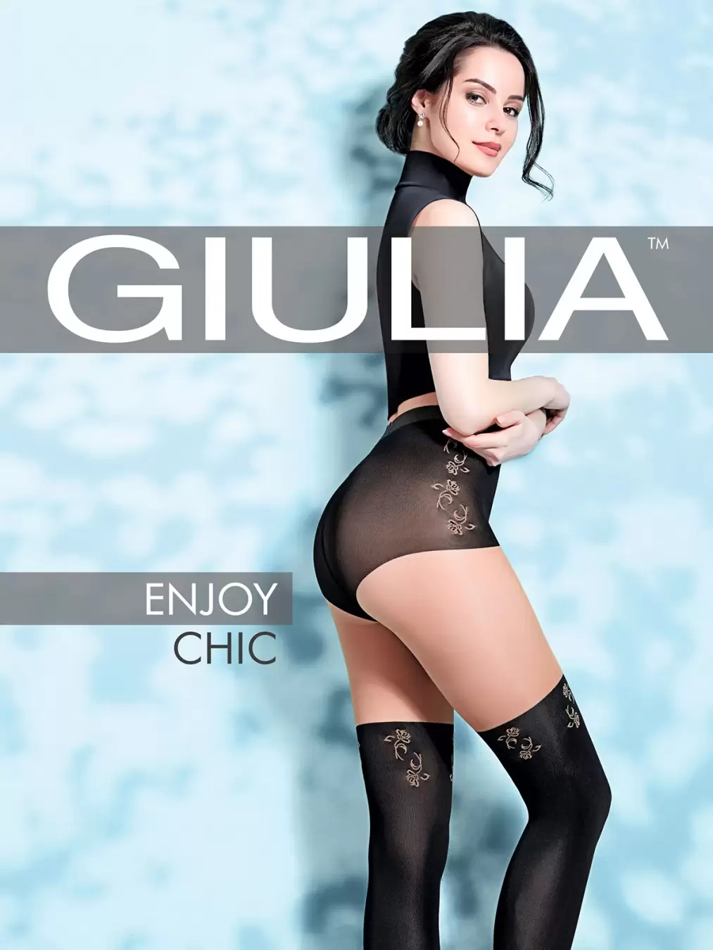 Giulia ENJOY CHIC 04, фантазийные колготки (изображение 1)