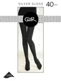 Gatta SILVER GLOSS 02, фантазийные колготки (изображение 1)