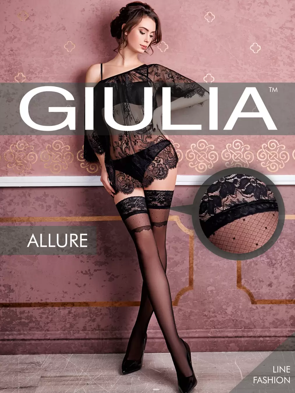 Giulia ALLURE 18, чулки (изображение 1)