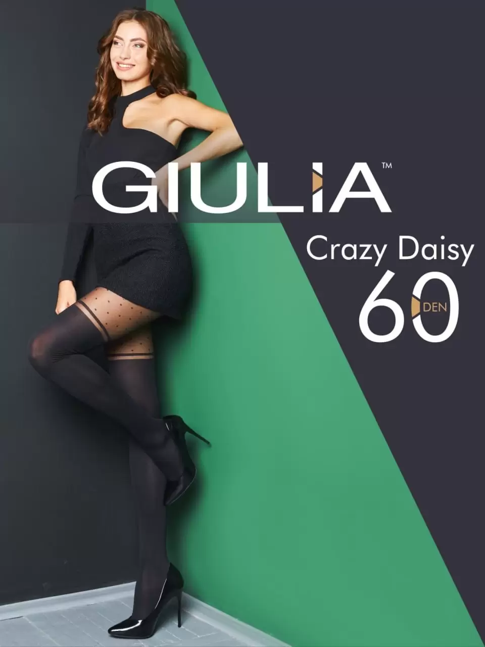 Giulia CRAZY DAISY, фантазийные колготки (изображение 1)
