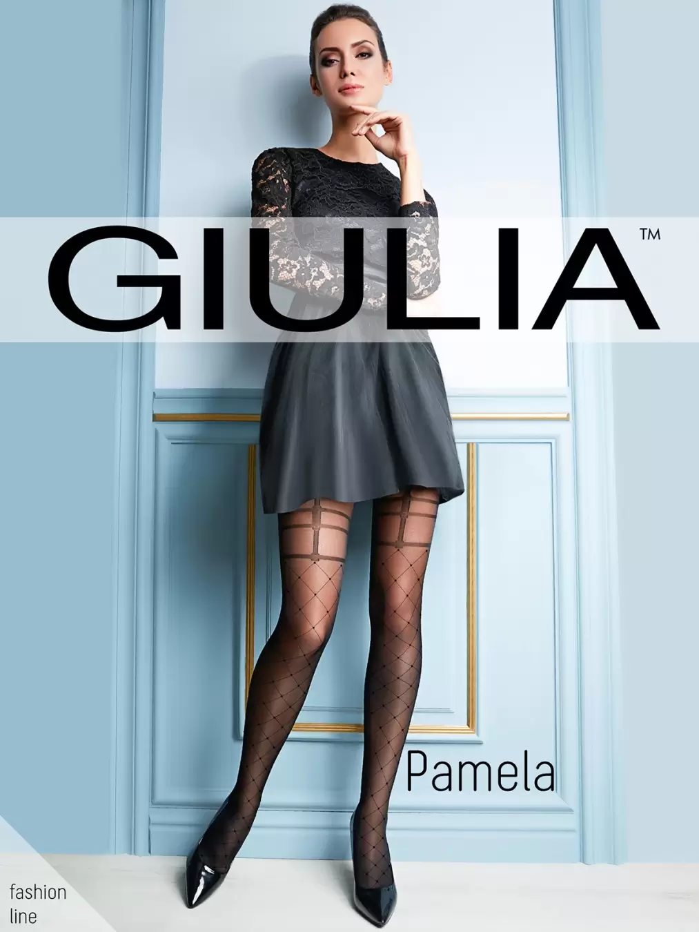Giulia PAMELA 01, фантазийные колготки (изображение 1)