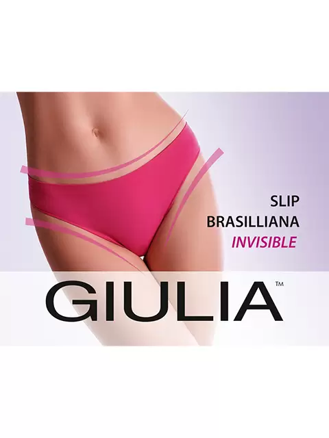 Giulia SLIP BRASILIANA INVISIBLE, трусы бесшовные (изображение 1)