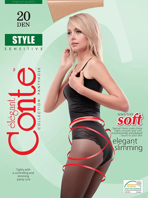 Conte Style 20, колготки (изображение 1)
