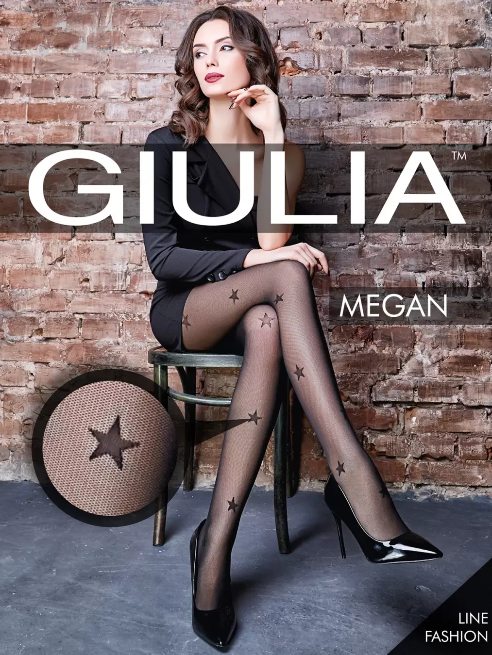 Giulia MEGAN 02, фантазийные колготки (изображение 1)