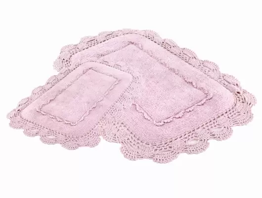 Irya ANITA PEMBE (розовый), коврик для ванной (изображение 1)