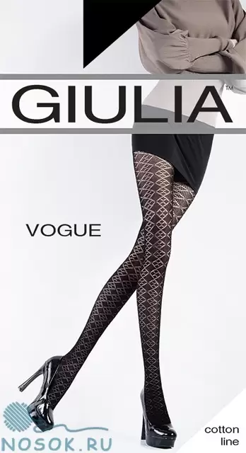 Giulia VOGUE 1, фантазийные колготки (изображение 1)