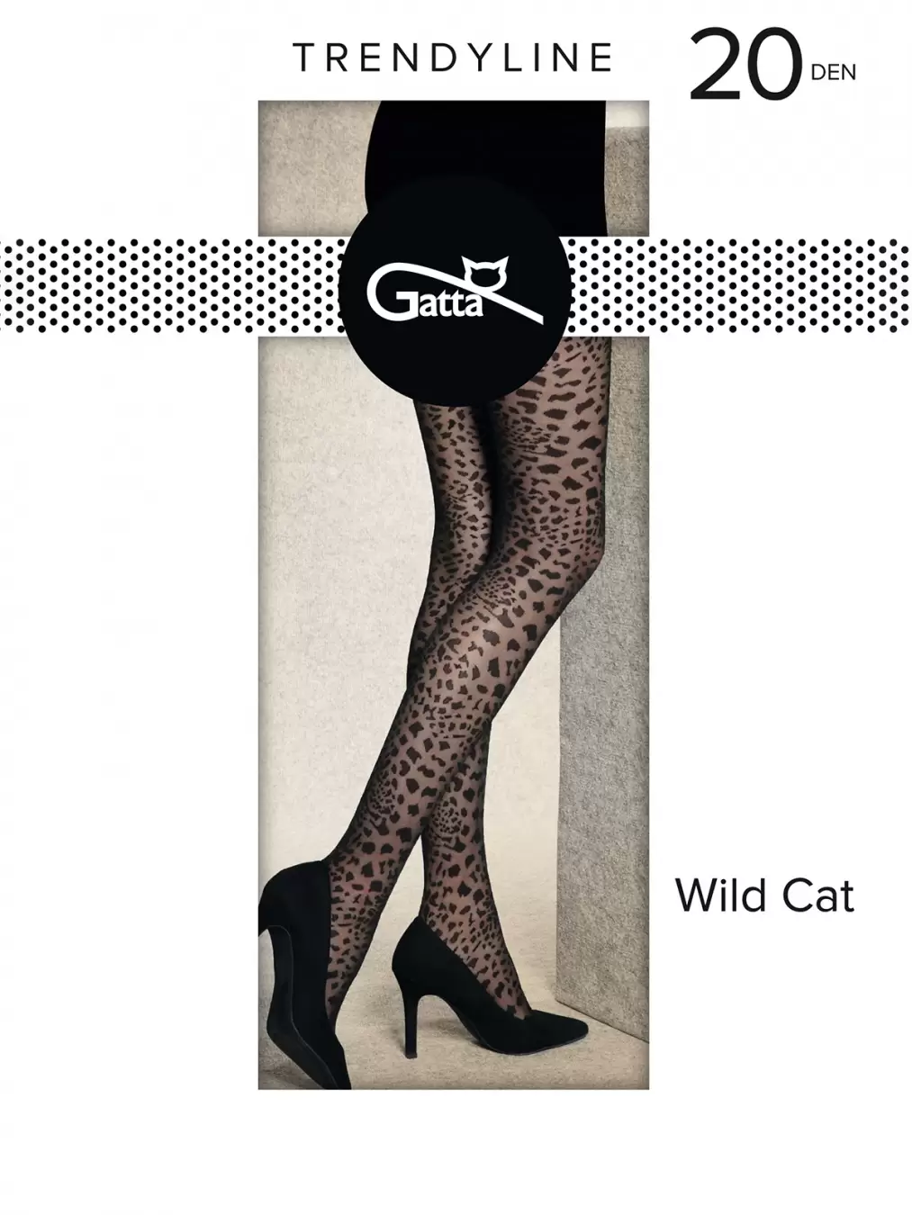 Gatta WILD CAT 02, фантазийные колготки (изображение 1)