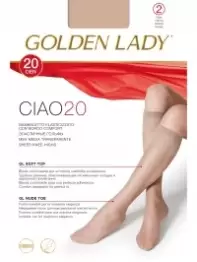 GOLDEN LADY CIAO 20 gambaletto, 2 paia, гольфы